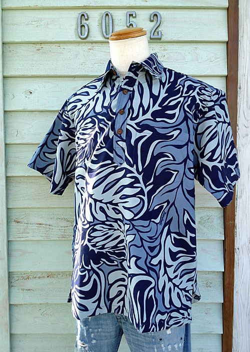 通販生活 ファッション マヌヘアリイ アロハシャツ [Hawaiian Style「ハワイアン トップス